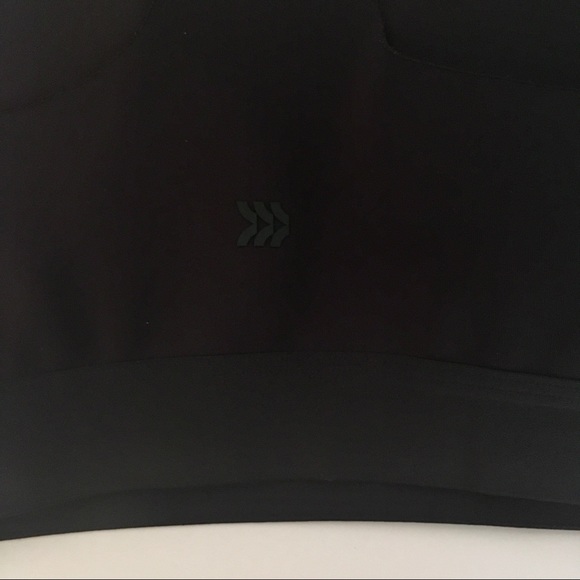 All In Motion Women's Medium Support Bonded Racerback Sports Bra Black Large - Picture 6 of 11